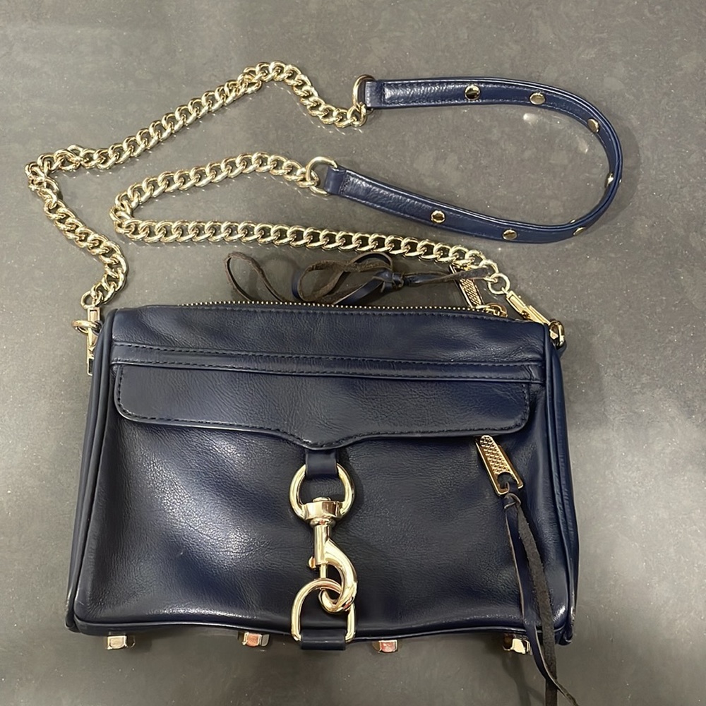 Rebecca Minkoff leather cross body bag